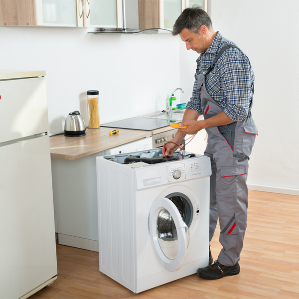 can you walk me through the steps of troubleshooting my washer issue in Chatham NH